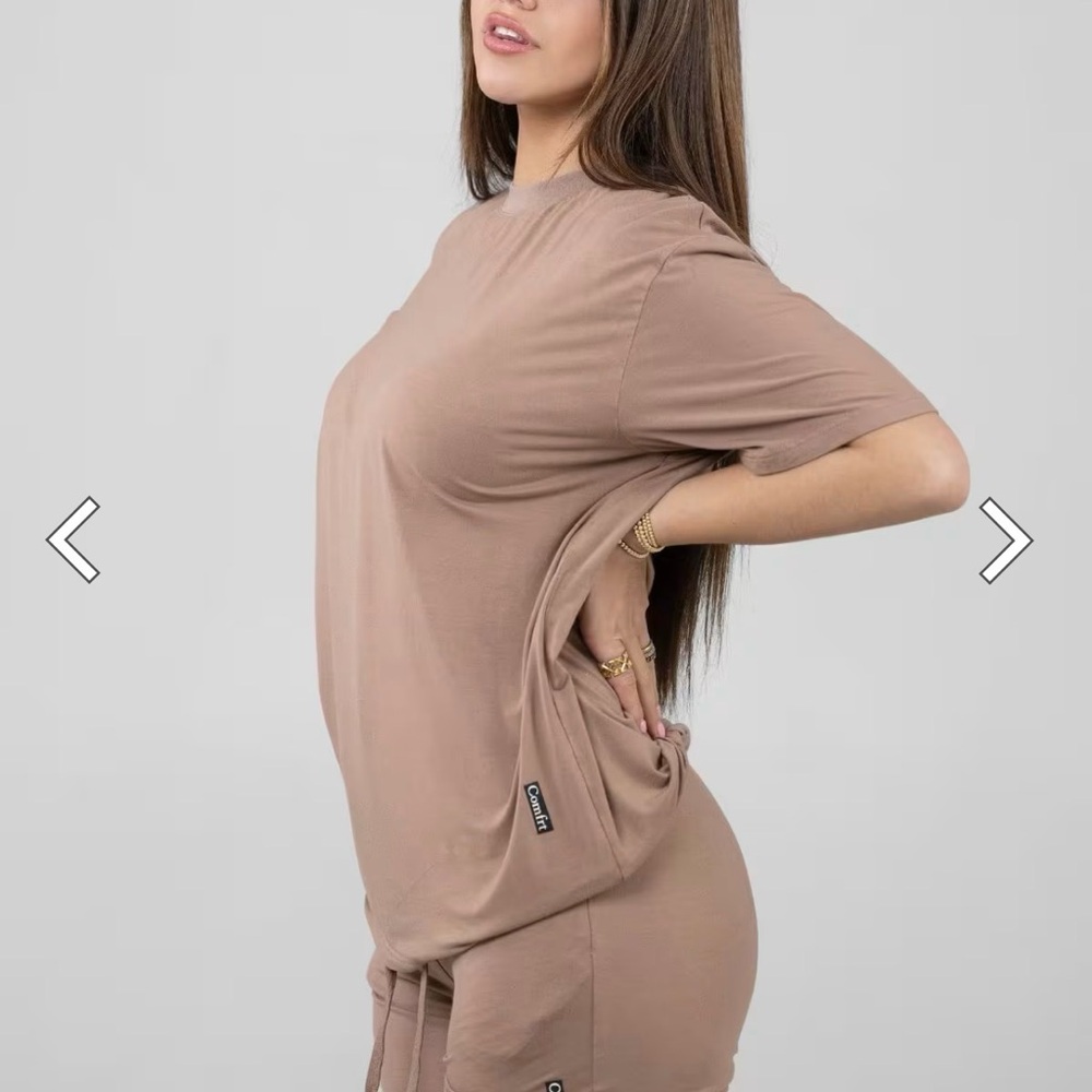 Viral Comfrt Cloud Tee in Mocha 3X